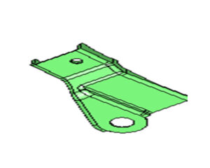 2 Wheeler Frame Part